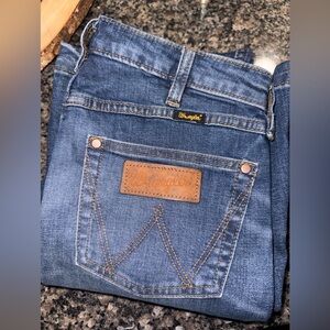 Wrangler High Rise Flare Jeans